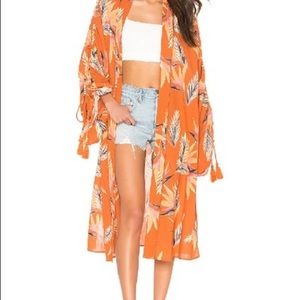 Free People Read My Palm Kimono XS Beautiful!